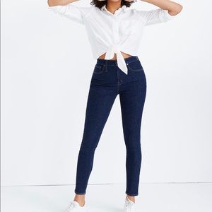 Madewell curvy skinny jean